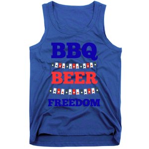 Bbq Beer Freedom Gift Tank Top