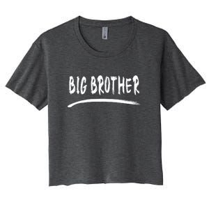 Big Brother Funny For Family Women's Crop Top Tee