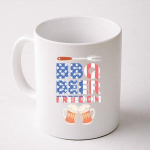 Bbq Beer Freedom America Usa Party 4th Of July Meaningful Gift Coffee Mug