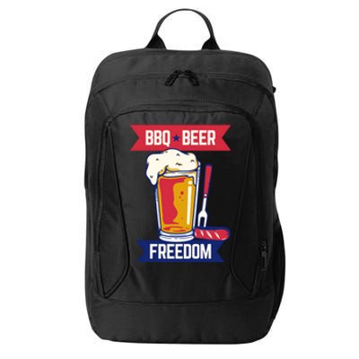 BBQ Beer Freedom America USA Party Summer City Backpack