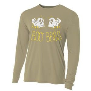 Boo Bees Funny Couples Halloween Cooling Performance Long Sleeve Crew