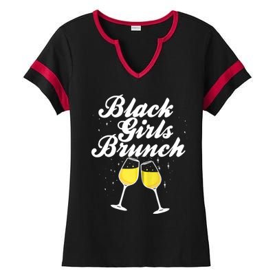 Black Brunch Funny Mimosa Black Brunch Ladies Halftime Notch Neck Tee