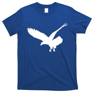 Beautiful Black Flying Eagle Bird Silhouette Gift T-Shirt