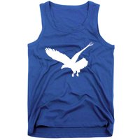 Beautiful Black Flying Eagle Bird Silhouette Gift Tank Top