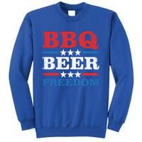 Bbq Beer Freedom Usa Party Gift Great Gift Sweatshirt