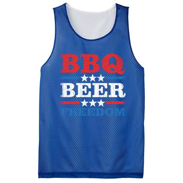 Bbq Beer Freedom Usa Party Gift Great Gift Mesh Reversible Basketball Jersey Tank