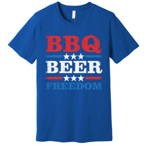 Bbq Beer Freedom Usa Party Gift Great Gift Premium T-Shirt