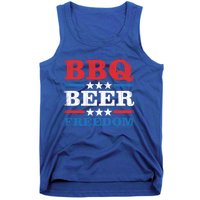 Bbq Beer Freedom Usa Party Gift Great Gift Tank Top