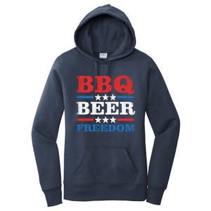 Bbq Beer Freedom Usa Party Gift Great Gift Women's Pullover Hoodie