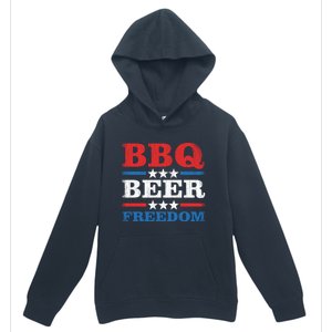 Bbq Beer Freedom Usa Party Gift Great Gift Urban Pullover Hoodie