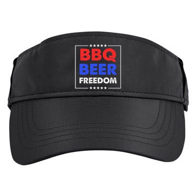 BBQ Beer Freedom Adult Drive Performance Visor