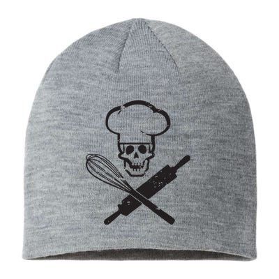 Badass Baker Funny Baking I Love Baking Humor Sustainable Beanie