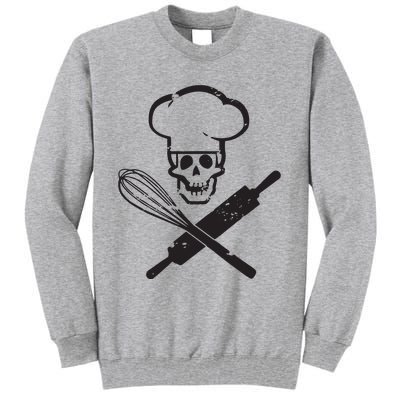 Badass Baker Funny Baking I Love Baking Humor Tall Sweatshirt