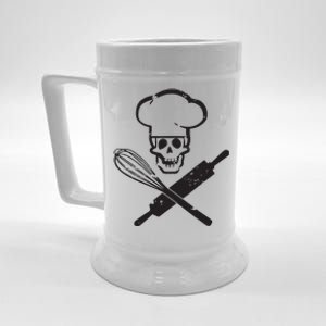 Badass Baker Funny Baking I Love Baking Humor Beer Stein