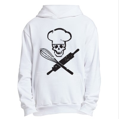 Badass Baker Funny Baking I Love Baking Humor Urban Pullover Hoodie