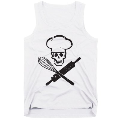 Badass Baker Funny Baking I Love Baking Humor Tank Top