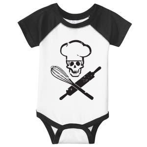 Badass Baker Funny Baking I Love Baking Humor Infant Baby Jersey Bodysuit