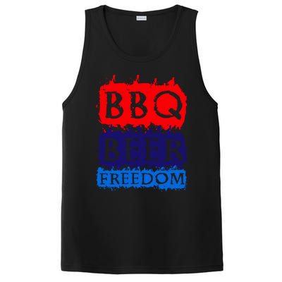 Bbq Beer Freedom For All Americans Gift PosiCharge Competitor Tank