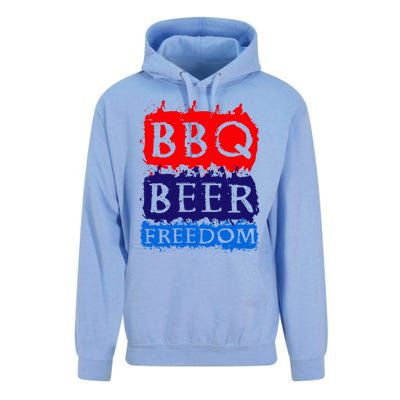 Bbq Beer Freedom For All Americans Gift Unisex Surf Hoodie