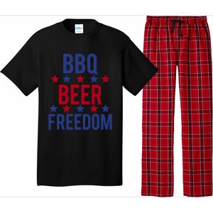 Bbq Beer Freedom Gift Pajama Set