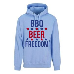 Bbq Beer Freedom Gift Unisex Surf Hoodie