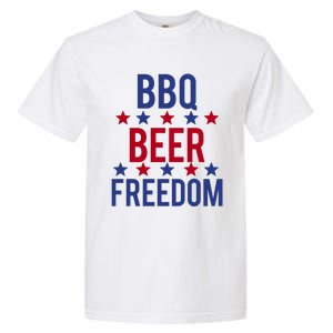 Bbq Beer Freedom Gift Garment-Dyed Heavyweight T-Shirt