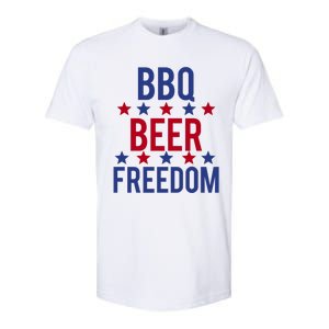 Bbq Beer Freedom Gift Softstyle CVC T-Shirt