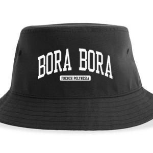 Bora Bora French Polynesia College University Style Sustainable Bucket Hat