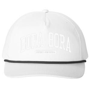 Bora Bora French Polynesia College University Style Snapback Five-Panel Rope Hat