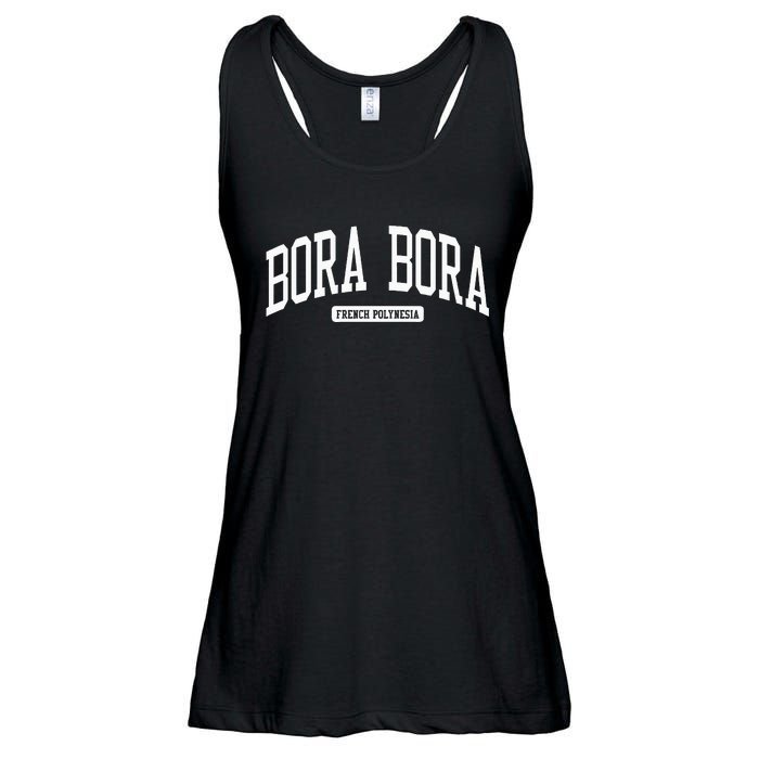 Bora Bora French Polynesia College University Style Ladies Essential Flowy Tank