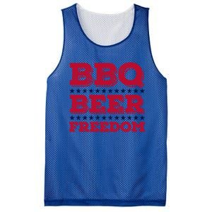 Bbq Beer Freedom Usa Red White And Blue Patriotic Gift Mesh Reversible Basketball Jersey Tank