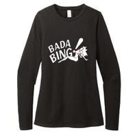 Bada Bing Funny Womens CVC Long Sleeve Shirt