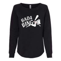 Bada Bing Funny Womens California Wash Sweatshirt