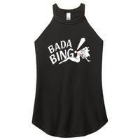 Bada Bing Funny Women’s Perfect Tri Rocker Tank