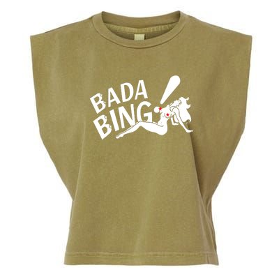 Bada Bing Funny Garment-Dyed Women's Muscle Tee