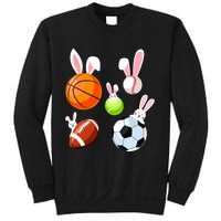 Basketball Baseball Football Soccer Sports Easter Bunny Sweatshirt