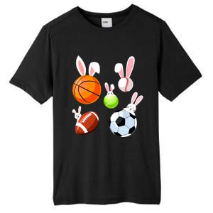 Basketball Baseball Football Soccer Sports Easter Bunny Tall Fusion ChromaSoft Performance T-Shirt