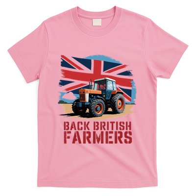 Back British Farmers Uk Farmers Protest T-Shirt