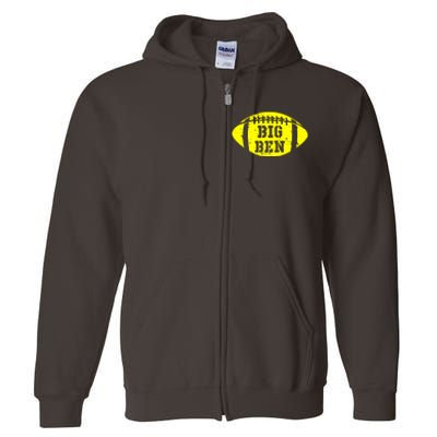 Big Ben Football Full Zip Hoodie