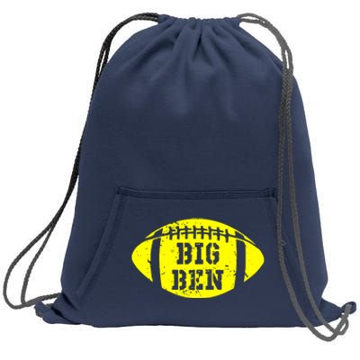 Big Ben Football Sweatshirt Cinch Pack Bag