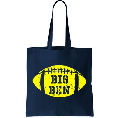 Big Ben Football Tote Bag