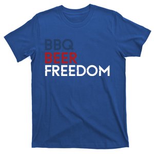 Bbq Beer Freedom 4th Of July Tee Gift T-Shirt