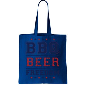 Bbq Beer Freedom Gift Tote Bag