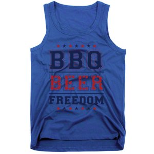 Bbq Beer Freedom Gift Tank Top