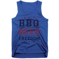 Bbq Beer Freedom Gift Tank Top