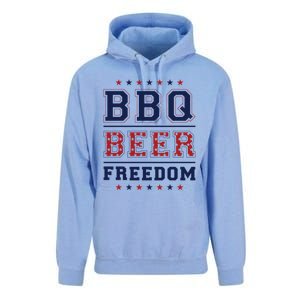 Bbq Beer Freedom Gift Unisex Surf Hoodie