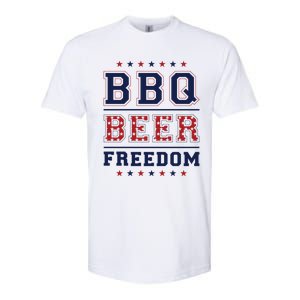 Bbq Beer Freedom Gift Softstyle CVC T-Shirt