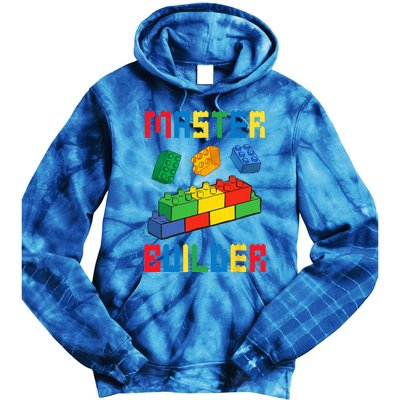 Brick Builder Funny Blocks Building Master Builder Toys Tie Dye Hoodie