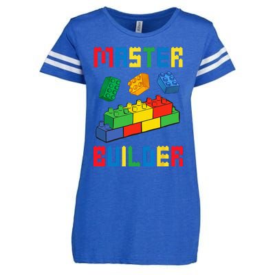 Brick Builder Funny Blocks Building Master Builder Toys Enza Ladies Jersey Football T-Shirt