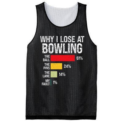 Bowling Bowler Funny Bowling Player Lover Team Pun Mesh Reversible Basketball Jersey Tank